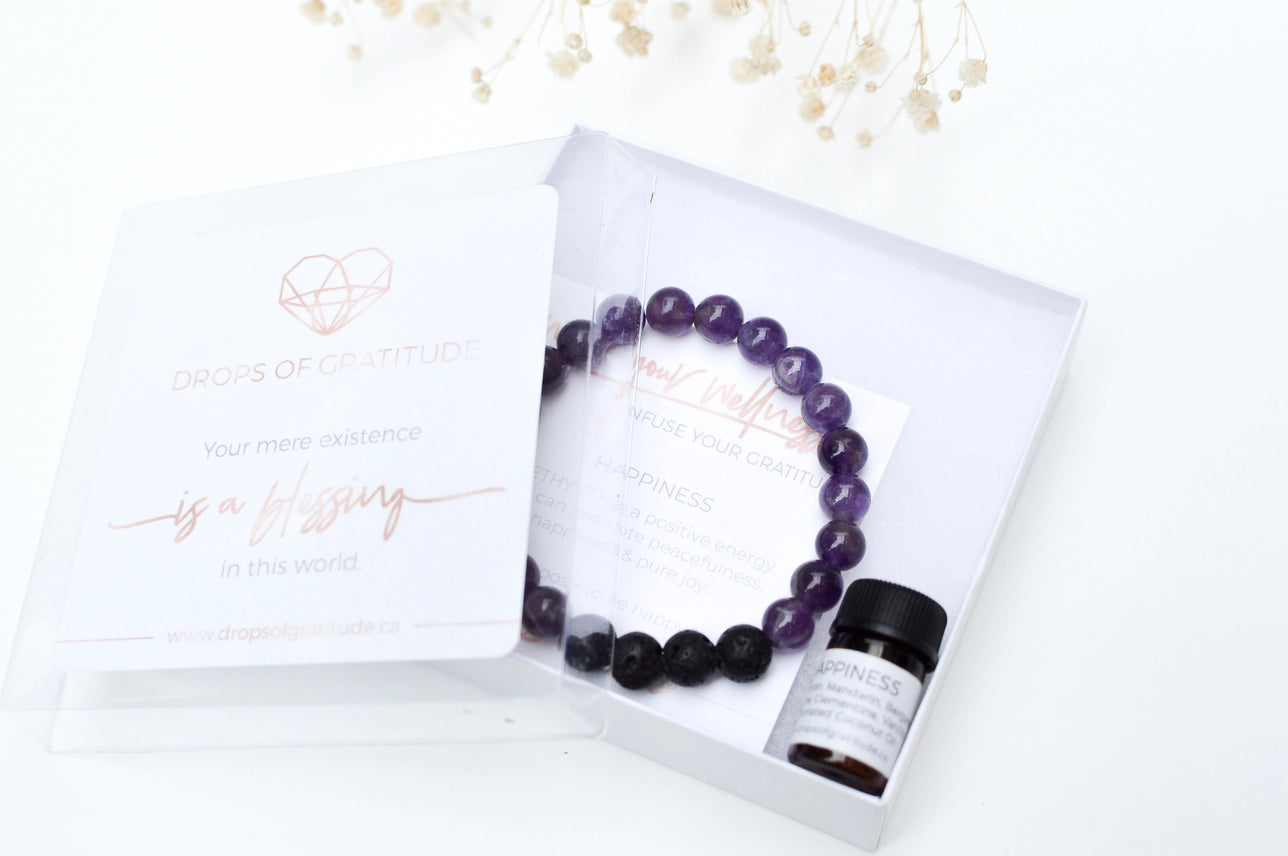 Infused Bracelet - Happiness (Amethyst)