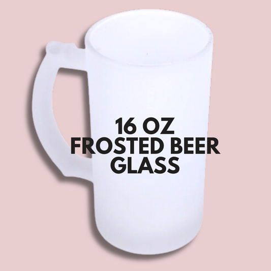 CUSTOM BEER GLASS