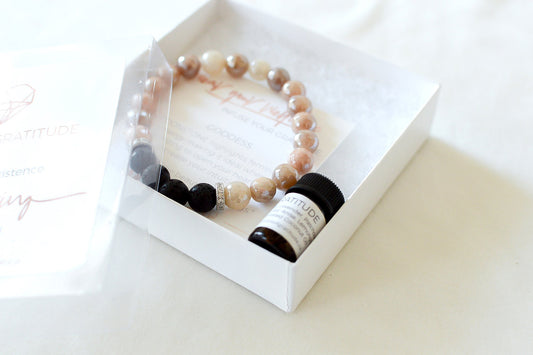 LUX Infused Bracelet - Goddess (Moonstone)