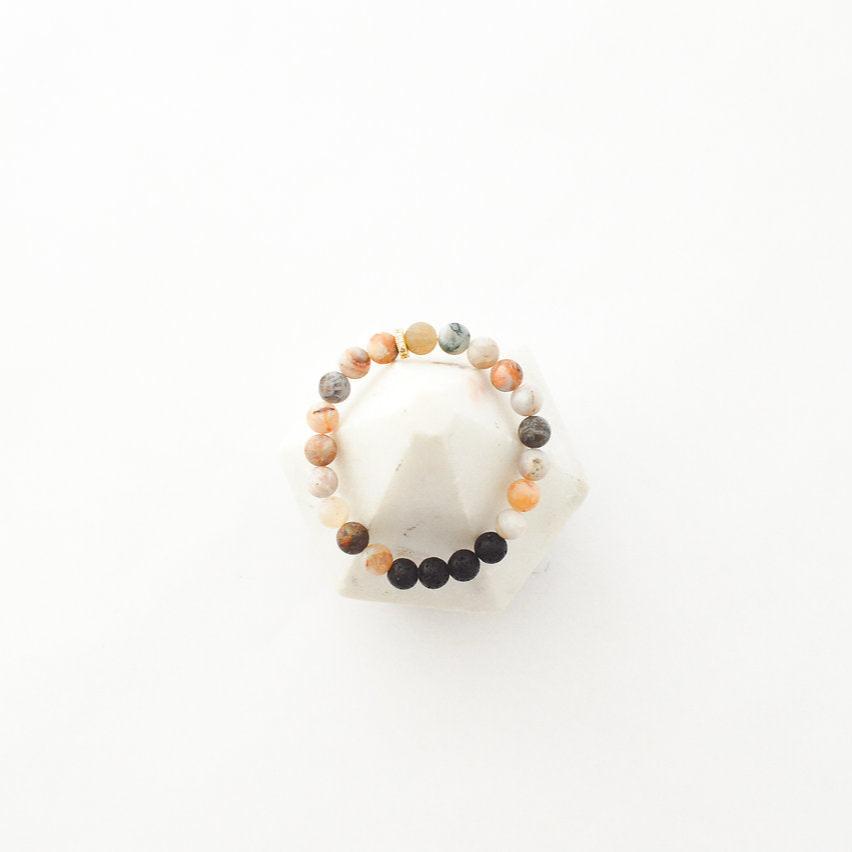 Infused Bracelet - Prevail (Bamboo Agate)