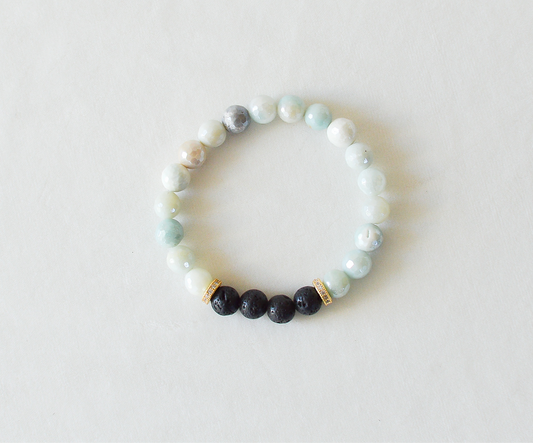 LUX Infused Bracelet - Unstoppable (Amazonite)