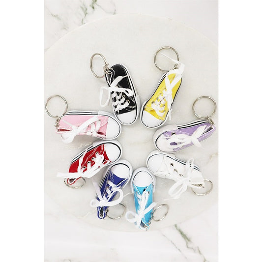 Mini Hightop Sneaker Keychain - Various Colors