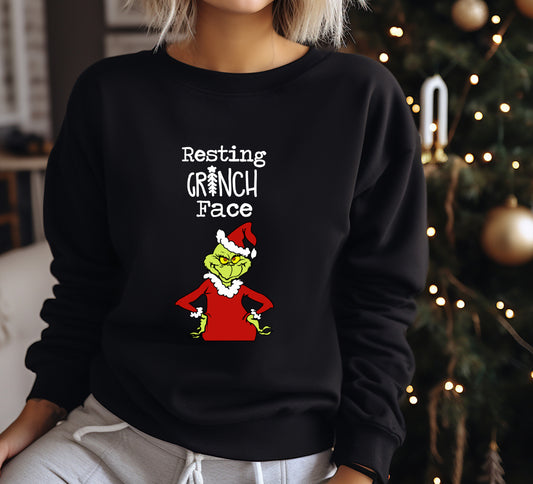 RESTING GRINCH FACE