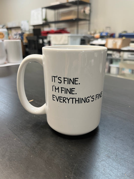 *SALE* IT'S FINE-WRITING CROOKED