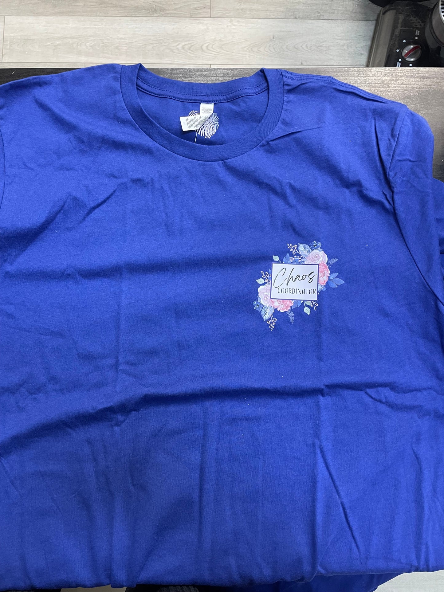 *SALE* CHAOS COORDINATOR -BLUE- SIZE 3XL