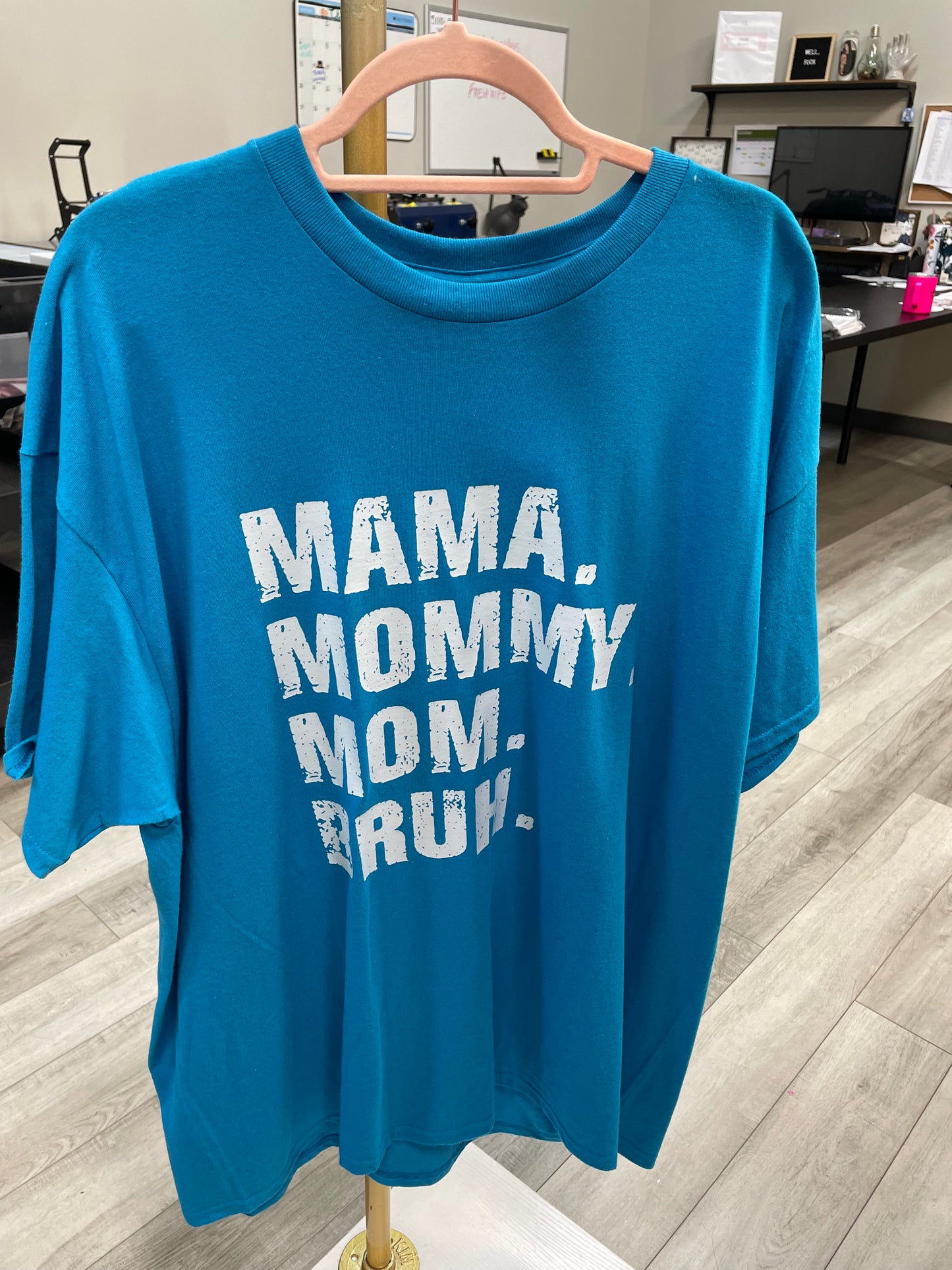 *SALE* - Mama Bruh - Blue - Size 2XL