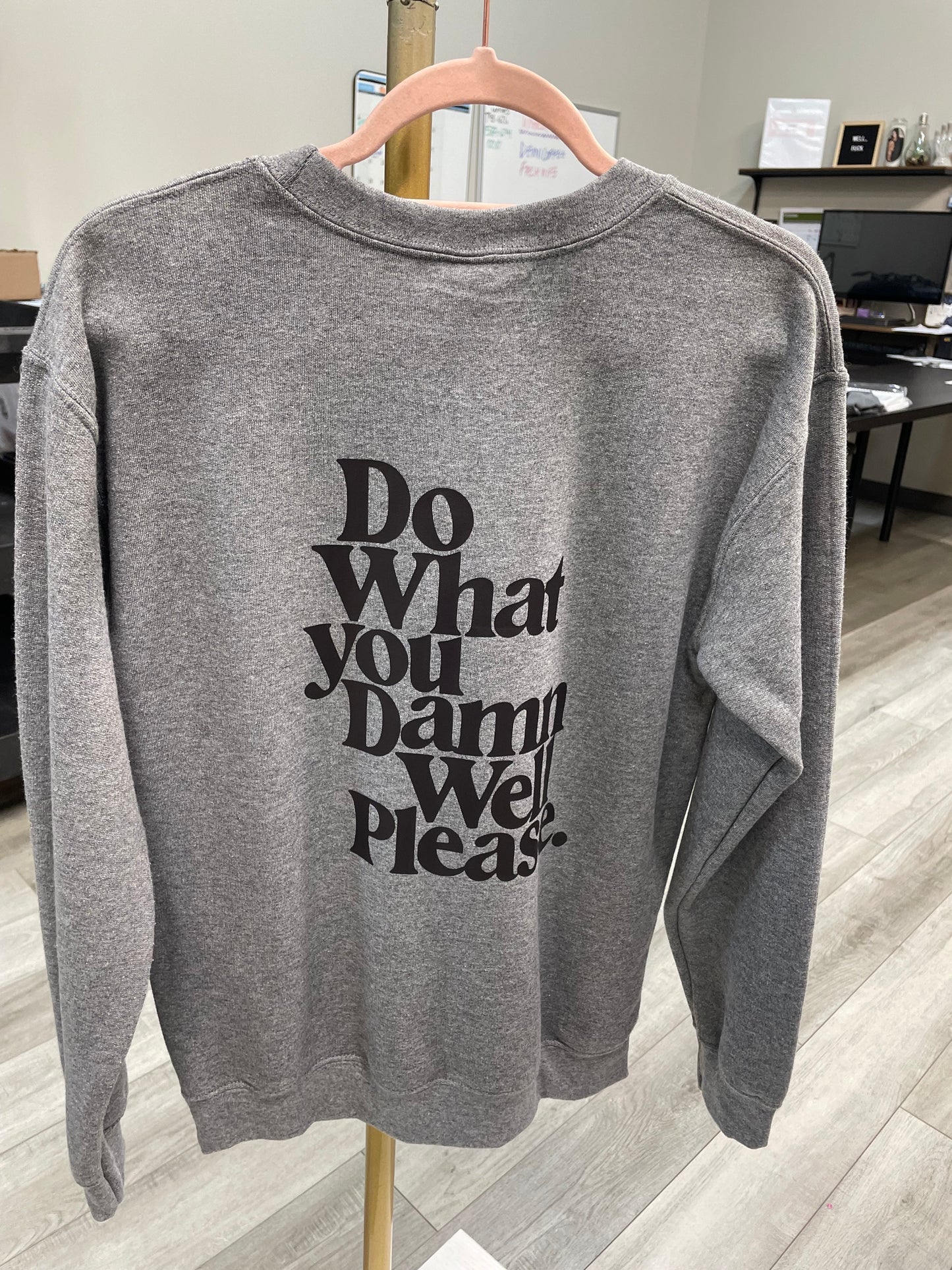 *SALE* - Damn Well Please - Grey - Size Small