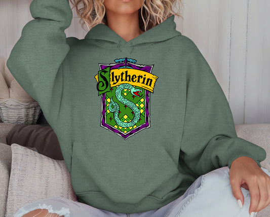 SLYTHERIN HOUSE - HOODIE