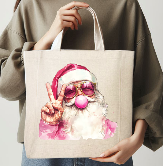 BUBBLEGUM SANTA - TOTE