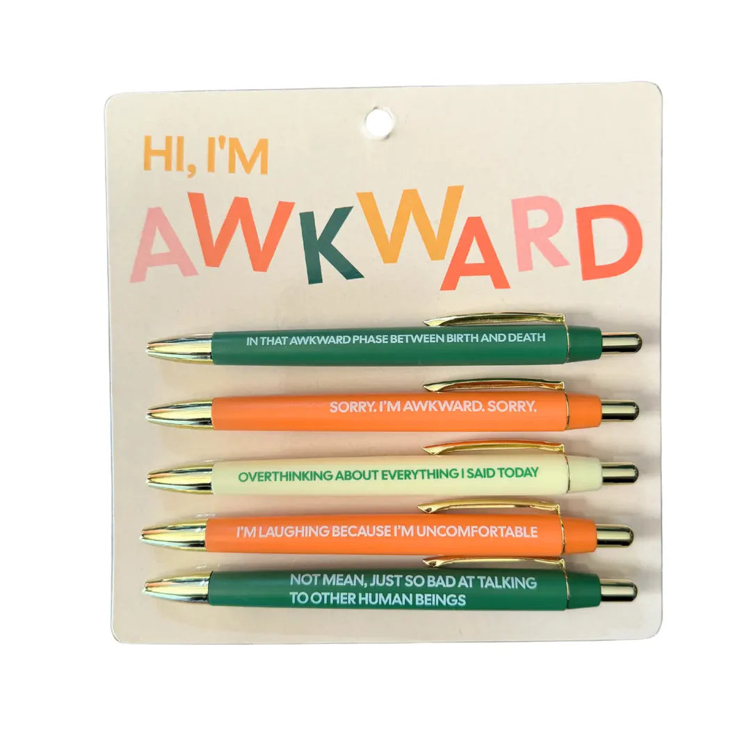 Sassy Pen Set - Awkward