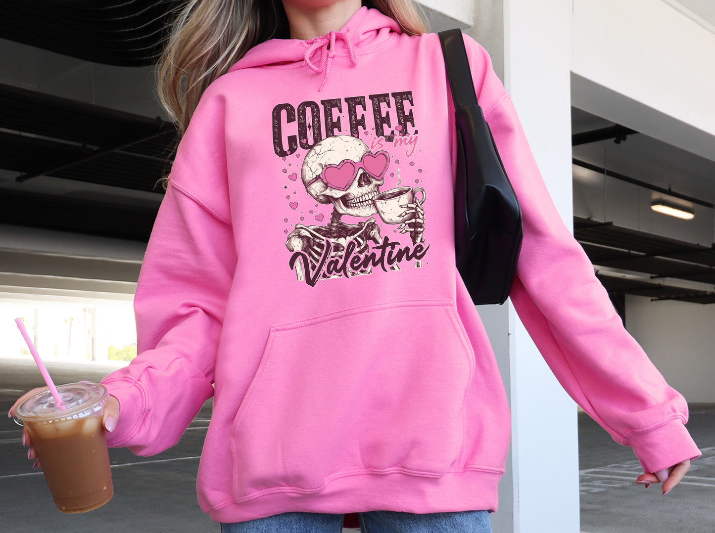 COFFEE IS MY VALENTINE- HOODIE