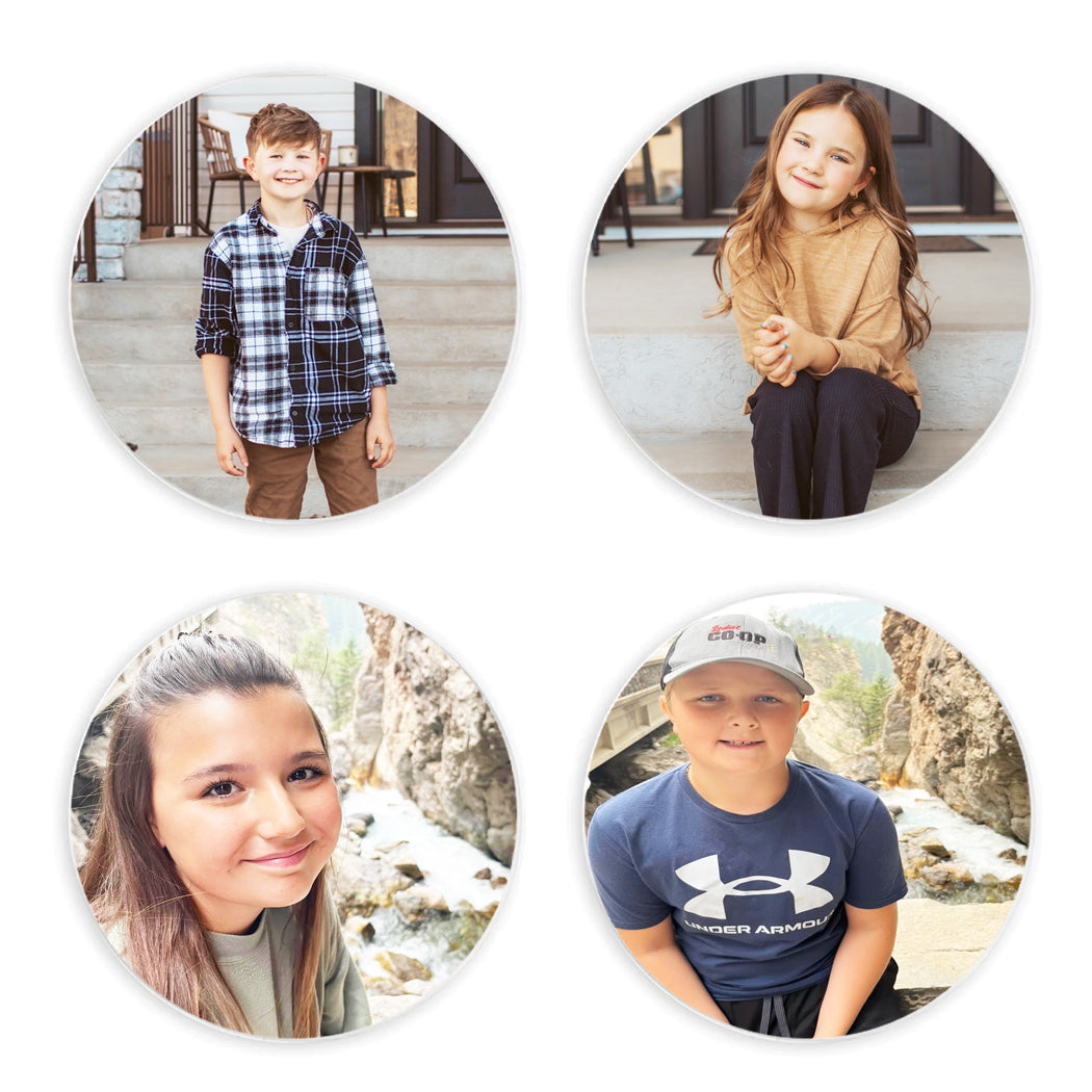 FAMILY Coaster Set - CUSTOMIZABLE