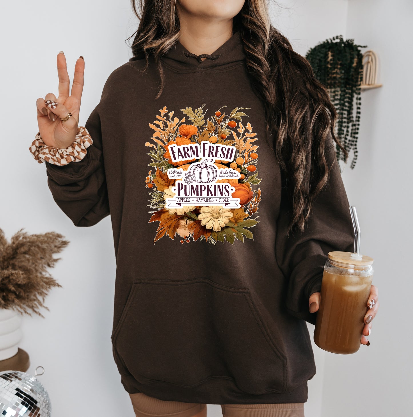 FARM FRESH PUMPKINS - HOODIE