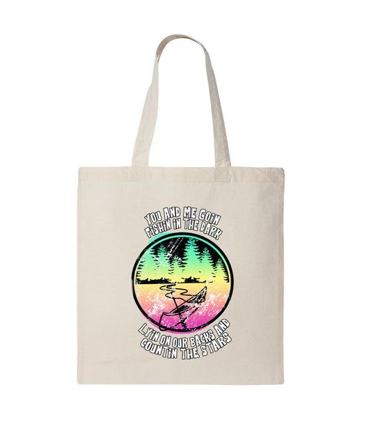 *SALE* FISHIN IN THE DARK - TOTE