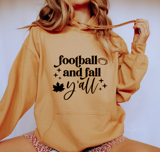 FOOTBALL & FALL - HOODIE