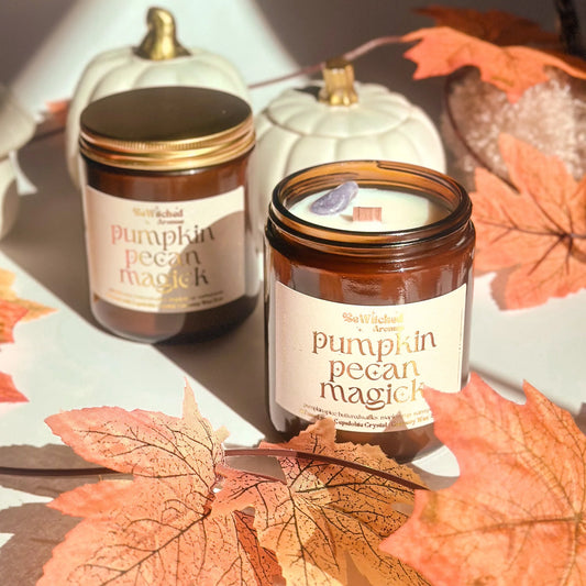 Pumpkin Pecan Magic - 8oz Amber Jar