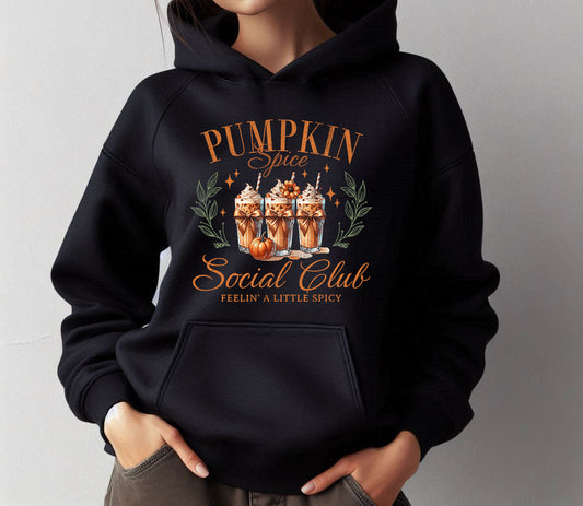 PUMPKIN SPICE SOCIAL CLUB - HOODIE