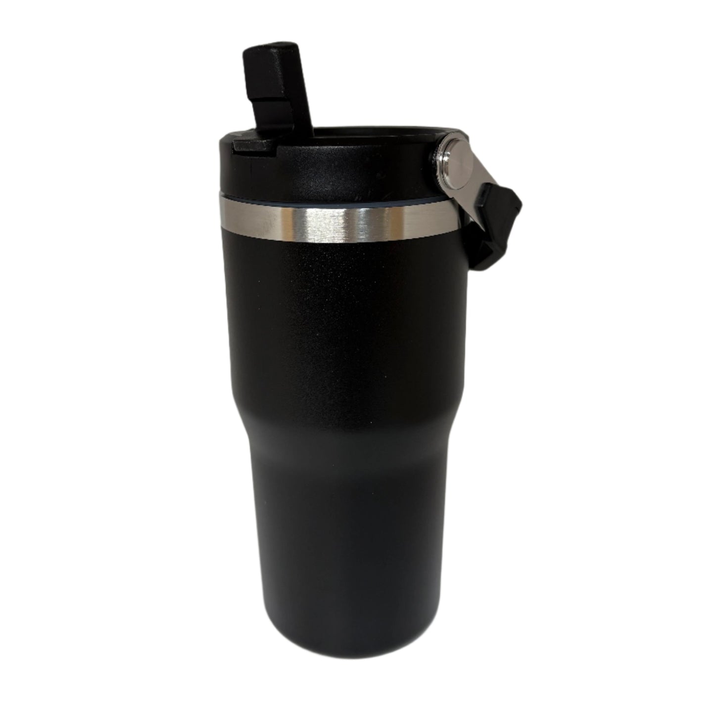 KIDS FLIP STRAW TUMBLER - BLACK