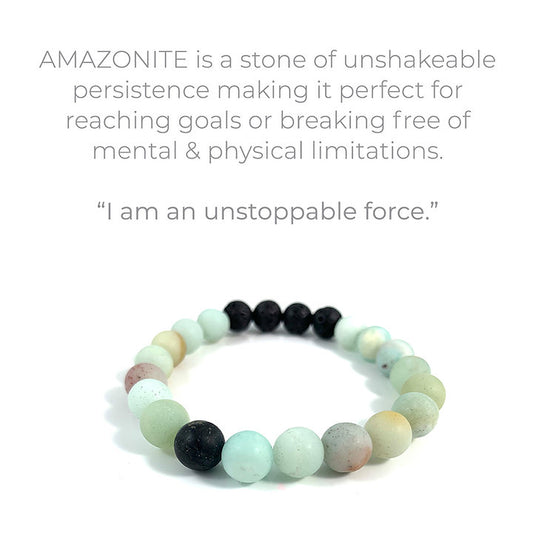 Infused Bracelet - Unstoppable (Amazonite)